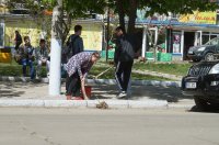 Как комратчане восстанавливали город после апрельской стихии (фоторепортаж)