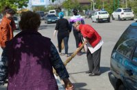 Как комратчане восстанавливали город после апрельской стихии (фоторепортаж)