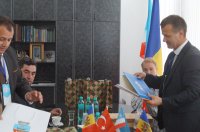 Примар Комрата провел встречу с делегацией из Румынии, принявшей участие в IV Всемирном Конгрессе гагаузов(фоторепортаж)