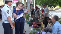 Рейд по уличной торговле в Комрате (фоторепортаж)