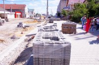 Реконструкция улицы Победа в Комрате (фоторепортаж)