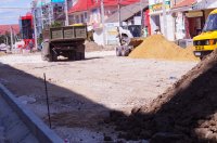 Реконструкция улицы Победа в Комрате (фоторепортаж)