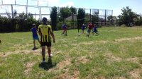 Секция футбола муниципальной спортивной школы продолжает работу летом