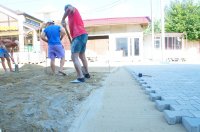 Реконструкция улицы Победа в Комрате (фоторепортаж)