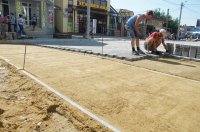 Реконструкция улицы Победа в Комрате (фоторепортаж)