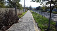 Завершается укладка тротуара на улице Шевченко (фоторепортаж)