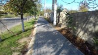 Завершается укладка тротуара на улице Шевченко (фоторепортаж)
