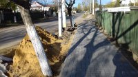 Завершается укладка тротуара на улице Шевченко (фоторепортаж)