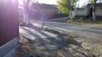 Завершается укладка тротуара на улице Шевченко (фоторепортаж)