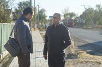 В Комрате обновляется еще один тротуар