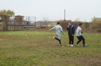 Открытое занятие секции футбола Комратской МСШ (фоторепортаж)