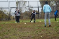 Открытое занятие секции футбола Комратской МСШ (фоторепортаж)