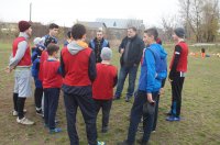 Открытое занятие секции футбола Комратской МСШ (фоторепортаж)