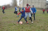 Открытое занятие секции футбола Комратской МСШ (фоторепортаж)