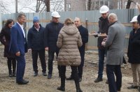 Посол Турции в РМ и руководитель Агенства ТИКА побывали на строящемся объекте Дома творчества Комрата (фоторепортаж)