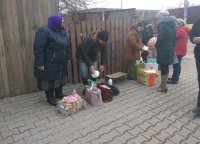 Работа специалистов примэрии Комрата по ликвидации уличной торговли (фоторепортаж)