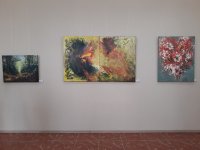 Состоялось открытие выставки картин «Весна, женщина, любовь» 