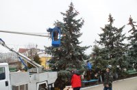 Комрат готовится к новогодним праздникам (фоторепортаж)