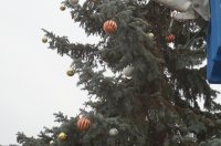 Комрат готовится к новогодним праздникам (фоторепортаж)