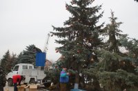 Комрат готовится к новогодним праздникам (фоторепортаж)